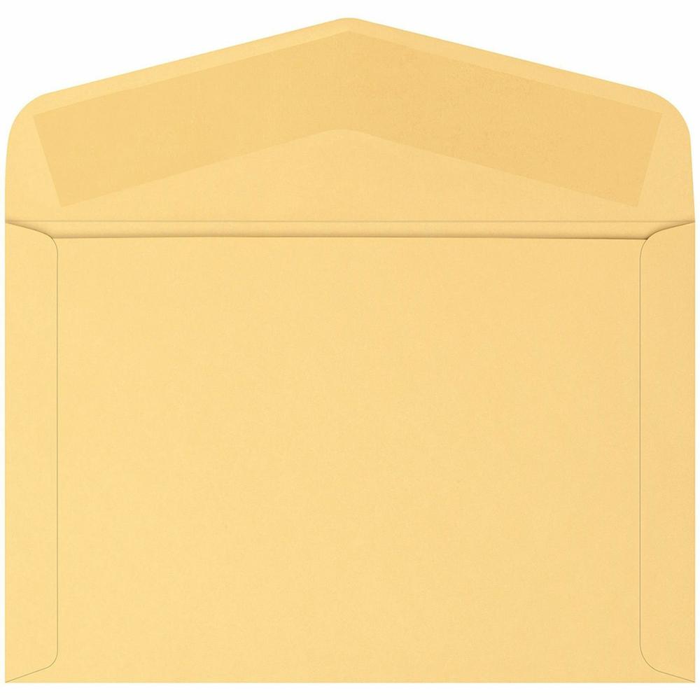 Quality Park 10 x 15 Heavy-Duty Document Mailers - Catalog - 10" Width x 15" Length - 32 lb - Gummed - 100 / Box - Cameo. Picture 4
