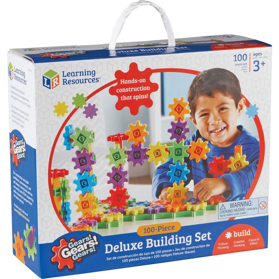 Gears!Gears!Gears! Beginner's Building Set - Theme/Subject: Learning - Skill Learning: Early Skill Development - 3-10 Year - 95 Pieces. Picture 12