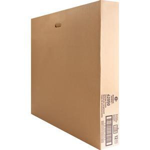 Business Source Light Duty Letter Size Storage Box - External Dimensions: 12" Width x 24" Depth x 10"Height - 350 lb - Media Size Supported: Letter - Light Duty - Stackable - White - For File - Recycl. Picture 4