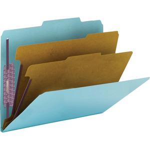 Smead Premium Pressboard Classification Folders with SafeSHIELD&reg; Coated Fastener Technology - Letter - 8 1/2" x 11" Sheet Size - 2" Expansion - 6 Fastener(s) - 2" Fastener Capacity for Folder, 1" . Picture 7
