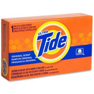 Tide Ultra Coin Vend Laundry Detergent - For Laundry - 1.45 oz (0.09 lb) - 156 / Carton - Orange, Blue. Picture 5