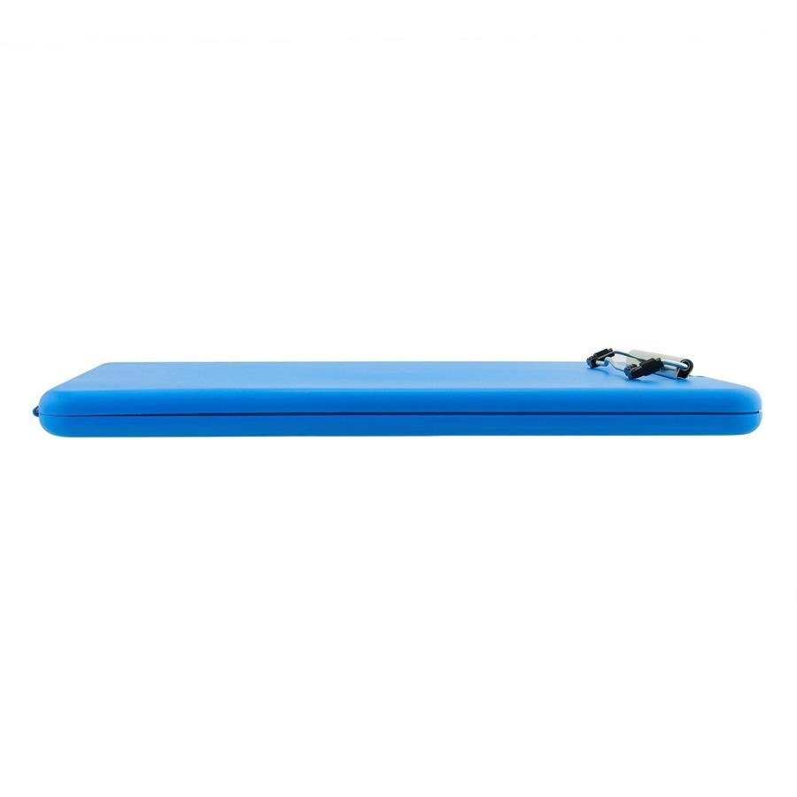 Saunders SlimMate Storage Clipboard - 0.50" Clip Capacity - Polypropylene - Blue - 1 Each. Picture 8