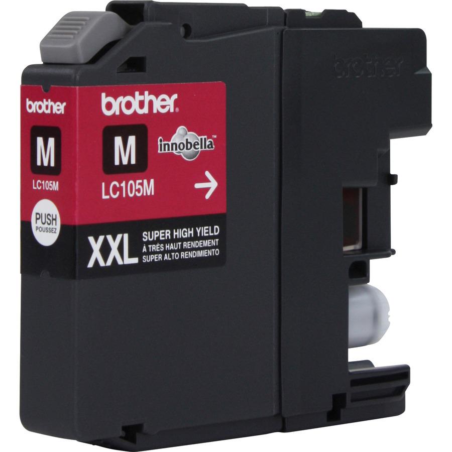 Brother Genuine Innobella LC105M Super High Yield Magenta Ink Cartridge - Inkjet - High Yield - 1200 Pages - Magenta - 1 Each. Picture 9