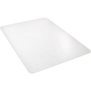 Lorell Big & Tall Chairmat - Carpeted Floor - 36" Width x 48" Depth - Rectangular - Polycarbonate - Clear - 1Each. Picture 5
