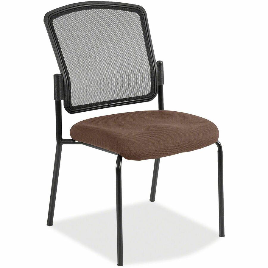 Eurotech Dakota 2 7014 Guest Chair - Plum Fabric Seat - Steel Frame - Four-legged Base - 1 Each. Picture 3