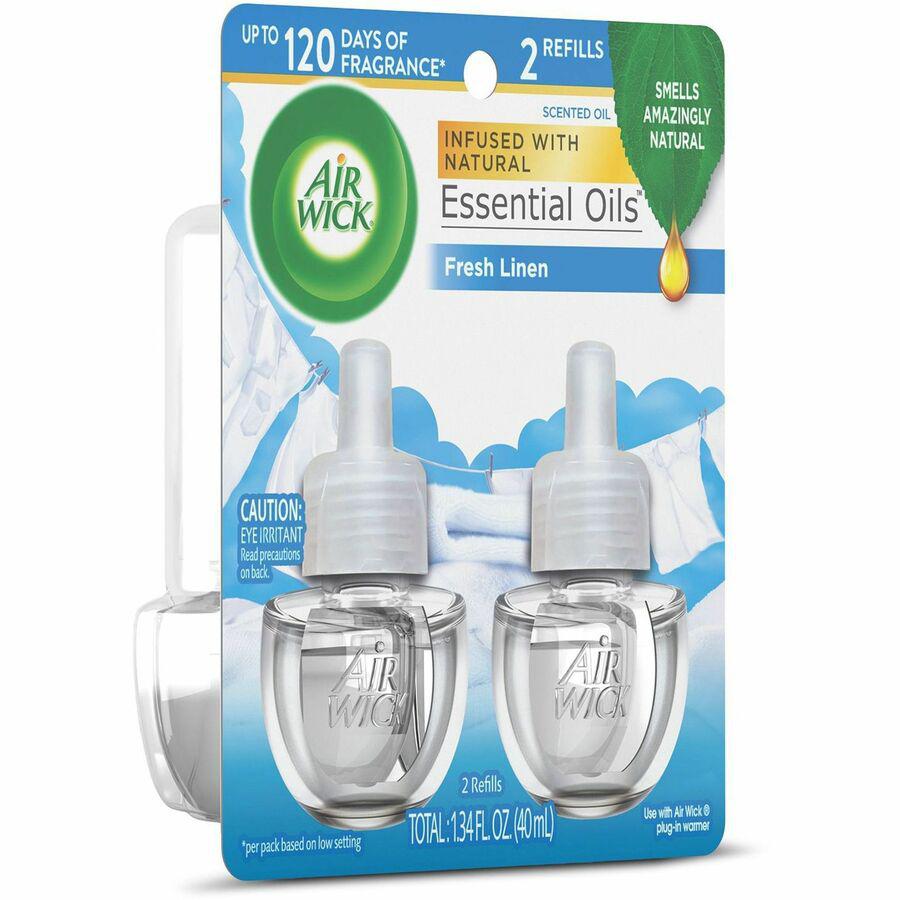 Air Wick Scented Oil Warmer Refill - Oil - 0.7 fl oz (0 quart) - Freshwater - 60 Day - 2 / Pack. Picture 5
