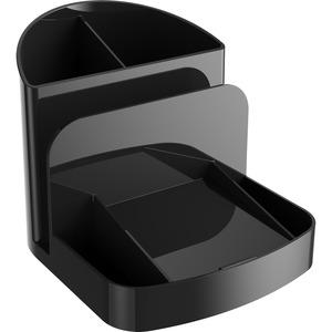 Deflecto Sustainable Office Desk Caddy - 5" Height x 5.4" Width x 6.8" Depth - Desktop - 30% Recycled - Plastic - 1 Each. Picture 7