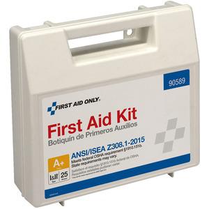 First Aid Only 25-Person Bulk Plastic First Aid Kit - ANSI Compliant - 141 x Piece(s) For 25 x Individual(s) - 1 Each. Picture 4