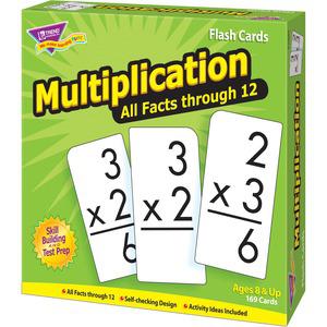 Trend Multiplication all facts through 12 Flash Cards - Theme/Subject: Learning - Skill Learning: Multiplication - 169 Pieces - 8+ - 169 / Box. Picture 6