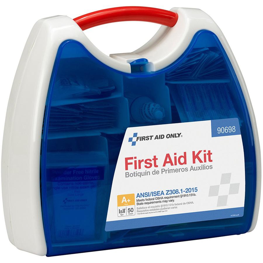 First Aid Only 50-Person ReadyCare First Aid Kit - ANSI Compliant - 260 x Piece(s) For 50 x Individual(s) Height - Plastic Case - 1 Each. Picture 5