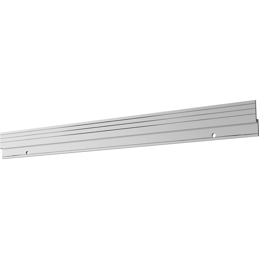 Deflecto Mounting Bar for Storage Box, Organizer Canister - Aluminum - 40 lb Load Capacity. Picture 6