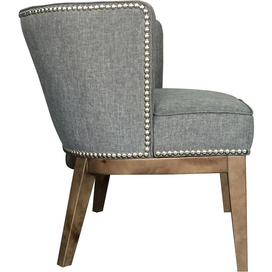Boss Accent Chair, Beige - Medium Gray - 1 Each. Picture 8