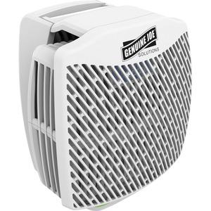 Genuine Joe Air Freshener Dispenser System - 30 Day Refill Life - 6000 ft³ Coverage - 1 Each - White. Picture 9