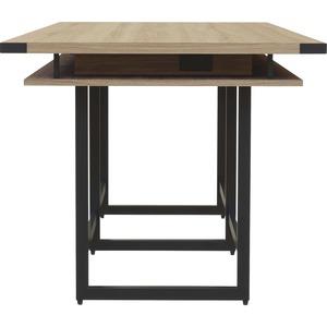 Safco Mirella Half Conference Tabletop - 60" x 47.5" x 1.6" Table Top - Material: Particleboard - Finish: Sand Dune, Laminate. Picture 2