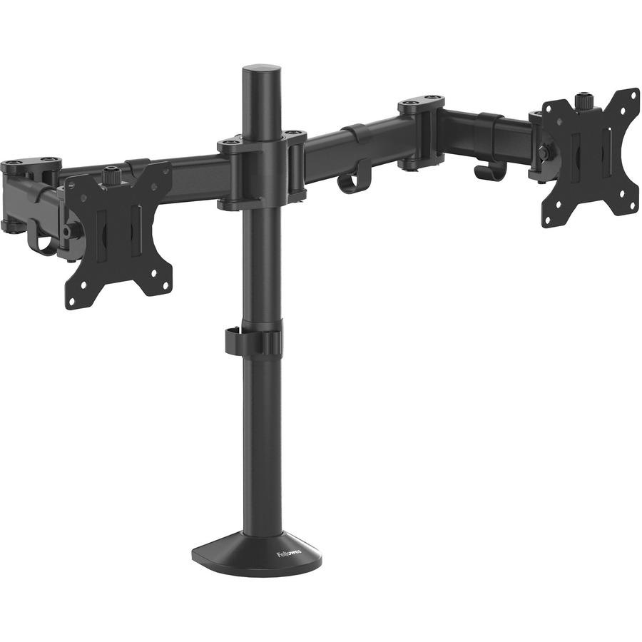 Fellowes Reflex Dual Monitor Arm - 2 Display(s) Supported - 30" Screen Support - 48 lb Load Capacity. Picture 10