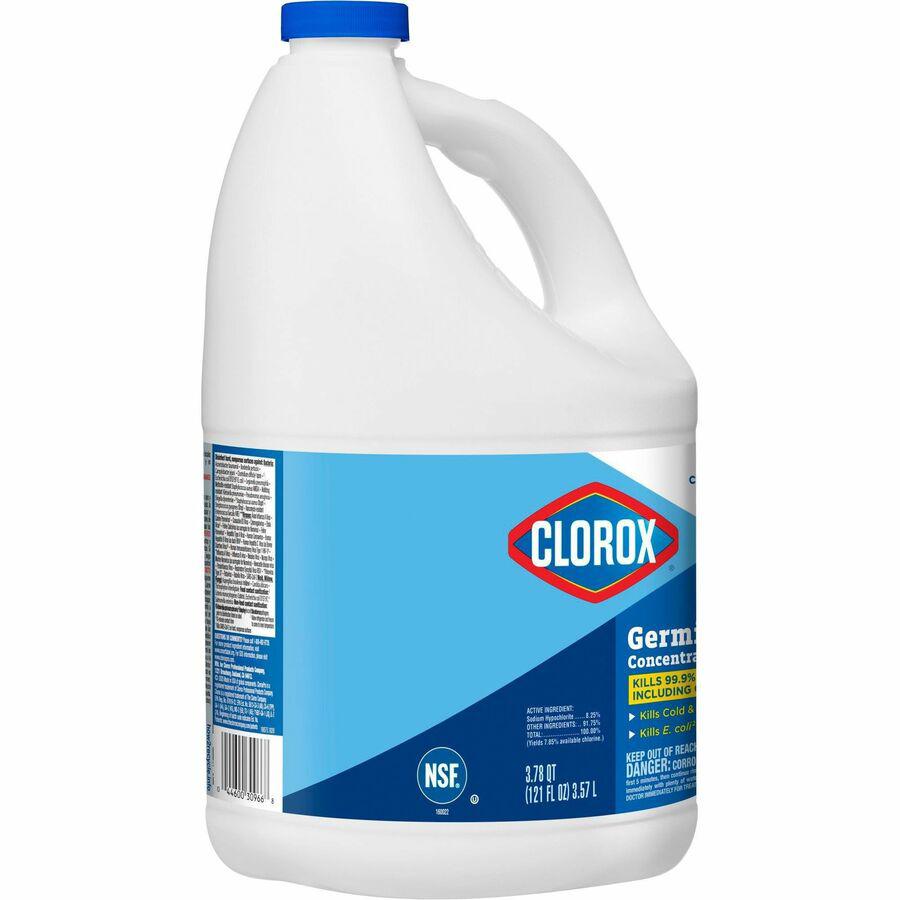 Clorox Germicidal Bleach - Concentrate Liquid - 120.7 fl oz (3.8 quart) - 1 Each. Picture 10