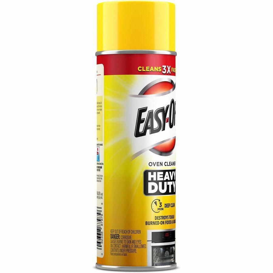 Easy-Off Heavy Duty Oven Cleaner - Ready-To-Use - 14.5 fl oz (0.5 quart) - Floral, Fresh Scent - 12 / Carton - Heavy Duty, Bleach-free - White. Picture 7