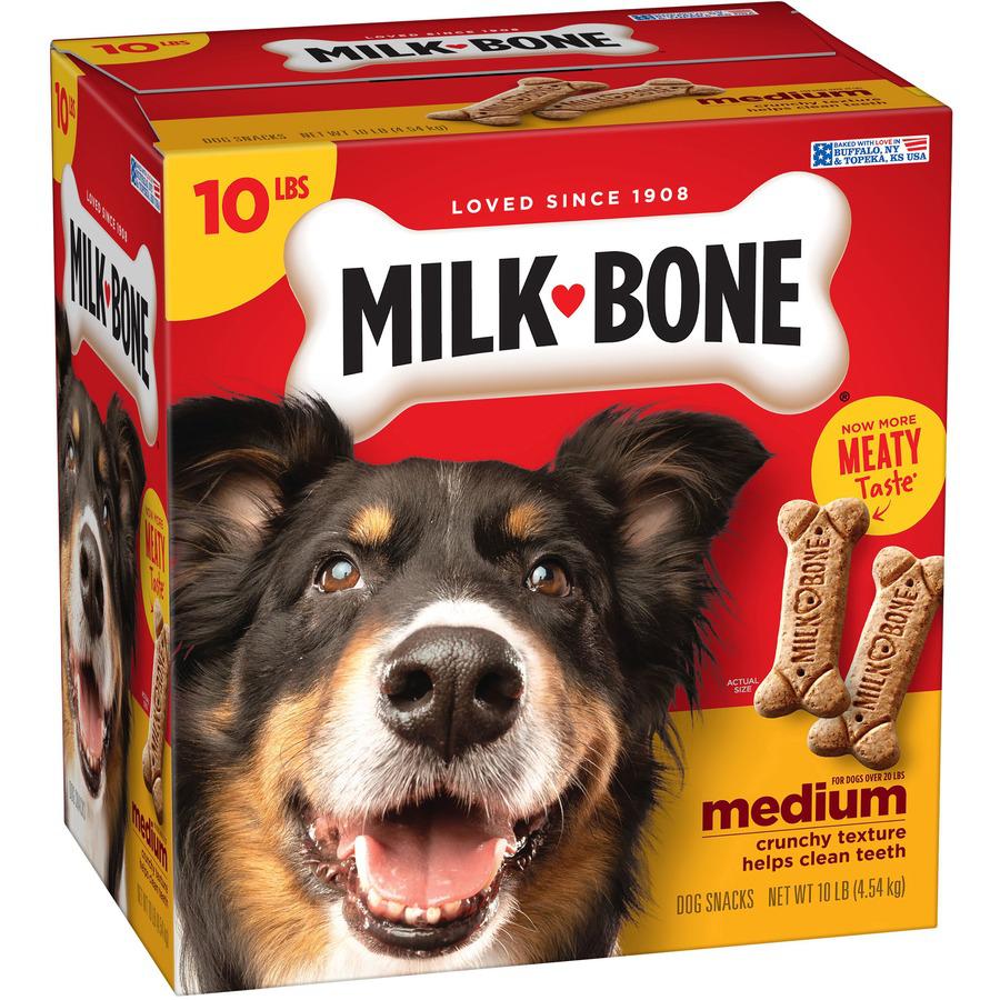 Milk-Bone Original Dog Treats - For Dog - Bone - Meat Flavor - 10 lb. Picture 9