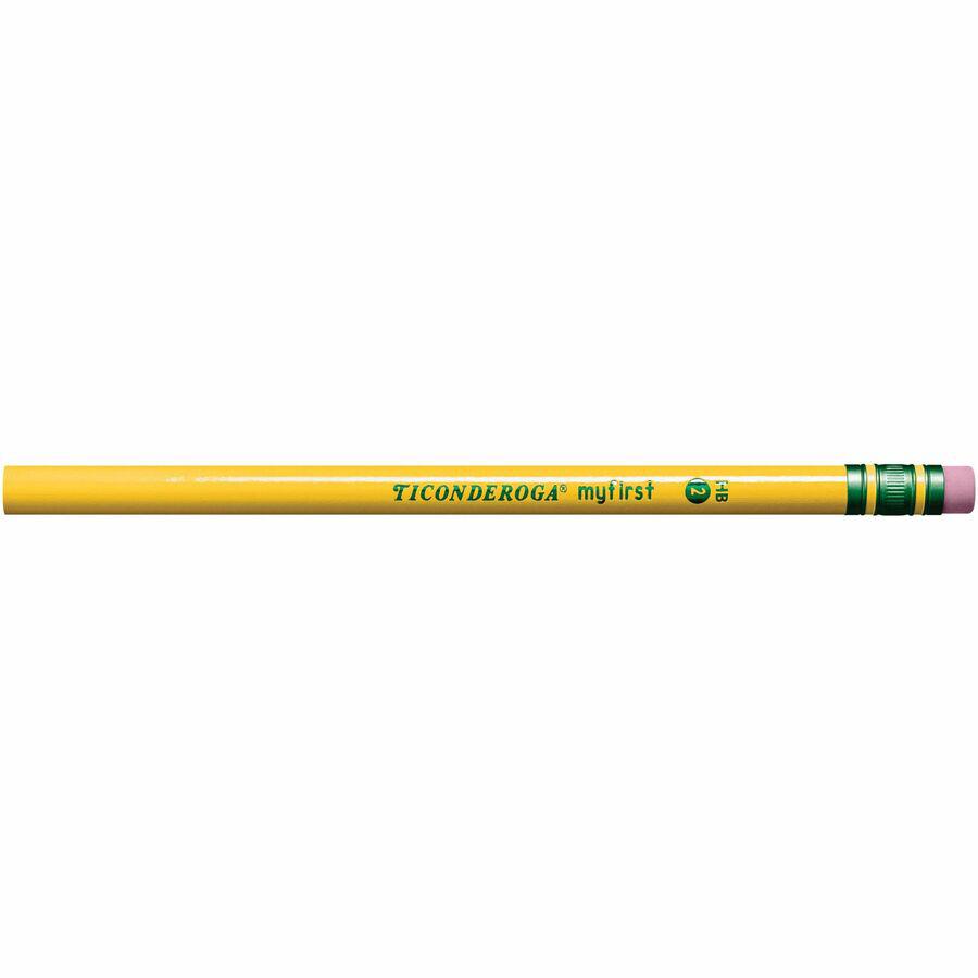 Ticonderoga My First Wood Pencil - #2 Lead - Yellow Cedar Barrel - 36 / Pack. Picture 6