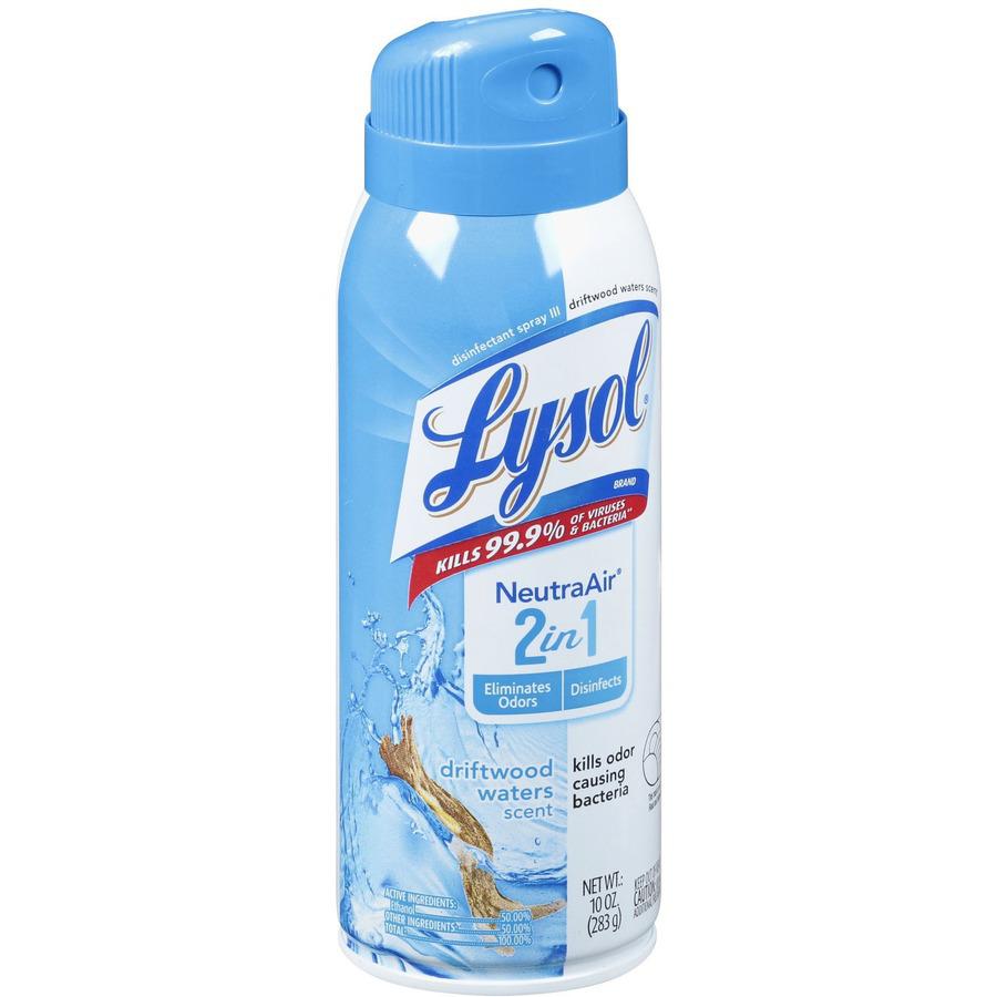 Lysol Neutra Air 2 in 1 Spray - Spray - 10 oz (0.62 lb) - Fresh Air Scent - 1 Each. Picture 9