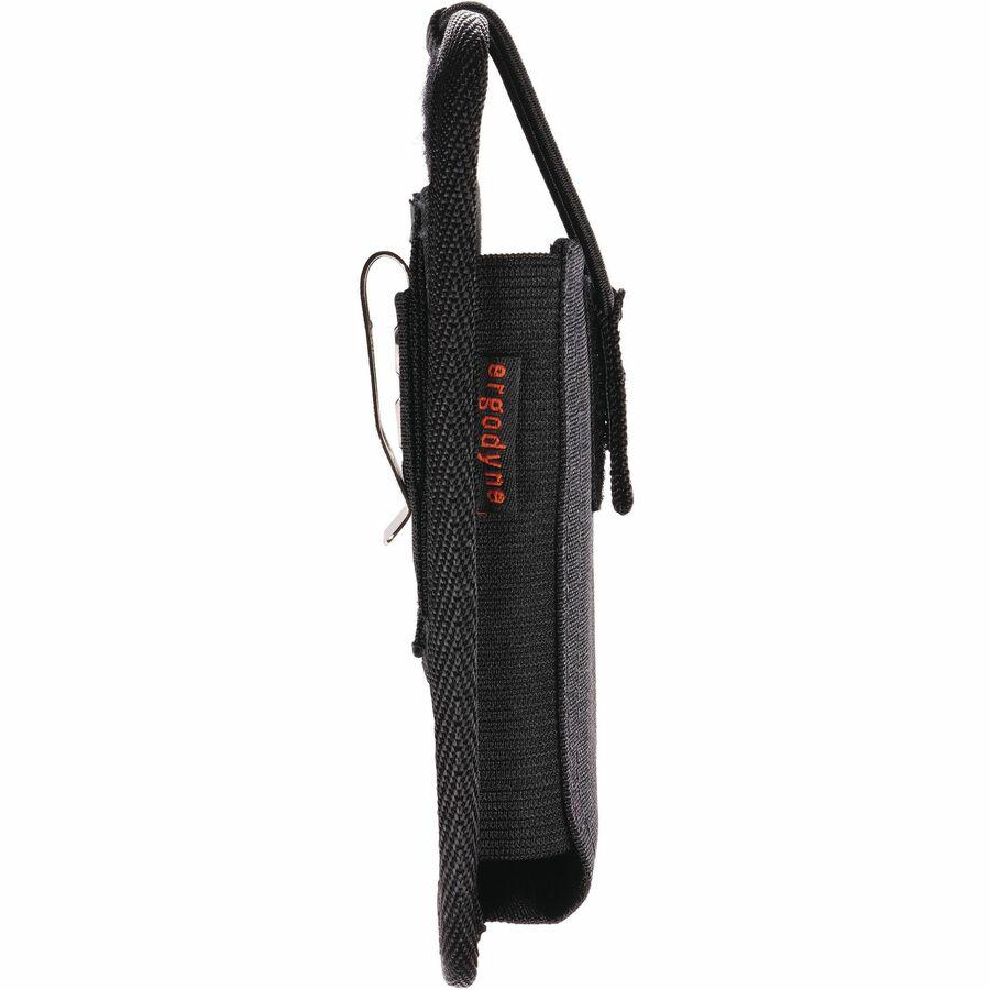 Squids 5544 Carrying Case (Holster) Bar Code Scanner, Mobile Computer, Cell Phone - Black - Drop Resistant, Abrasion Resistant, Scratch Resistant, Scratch Proof - Polyester Body - Belt Clip, Holster -. Picture 8