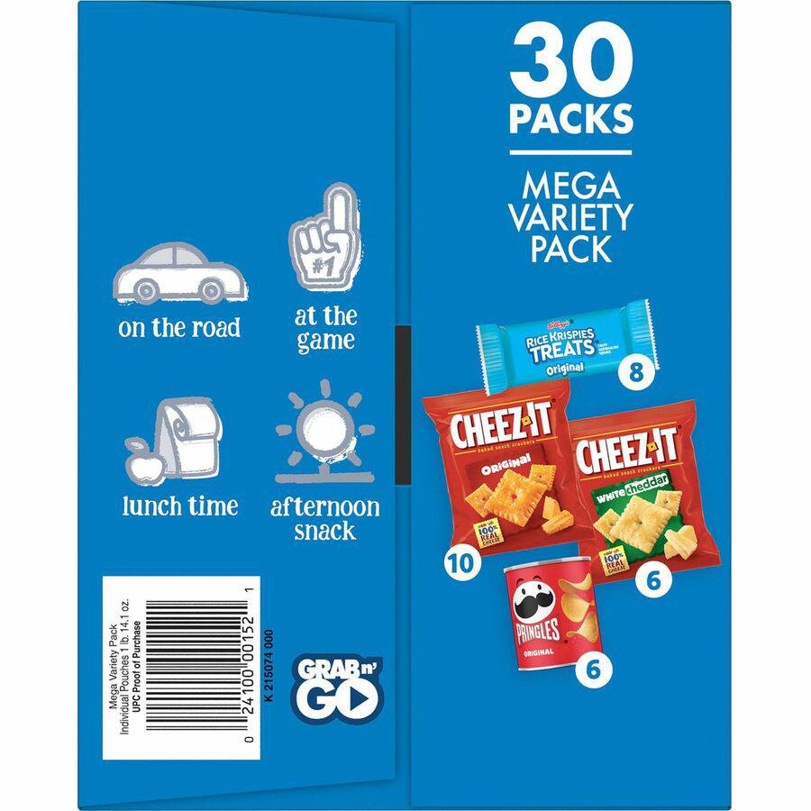 Kellogg's Snacks Mega Variety Pack - Assorted - 1.88 lb - 30 / Box. Picture 9