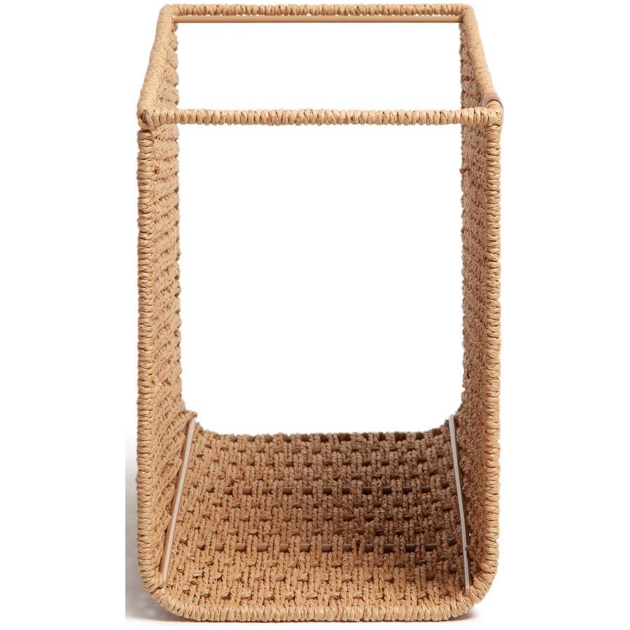 U Brands Woven File Basket - Brown - 1 Each. Picture 6