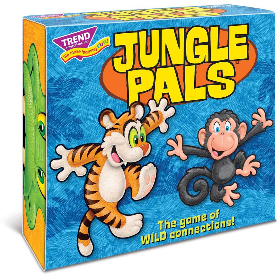 Trend Jungle Pals Three Corner Card Game - Matching - 2 to 4 Players - 1 Each. Picture 4