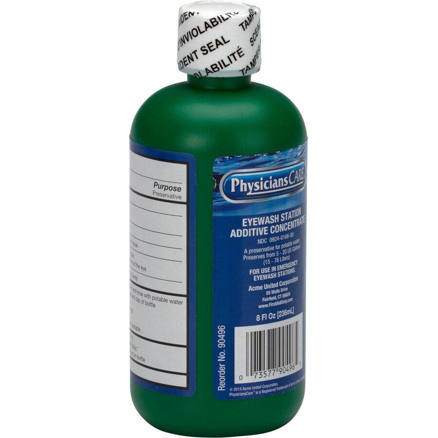 First Aid Only Eyewash Additive Concentrate - 8 fl oz - 1 Each. Picture 5