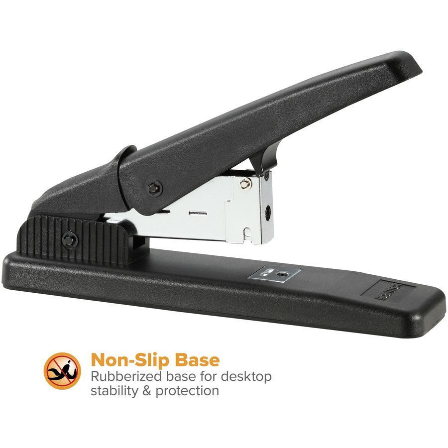 Bostitch 60 Sheet Heavy-duty Stapler - 60 of 20lb Paper Sheets Capacity - 1/4" , 3/8" Staple Size - 1 Each - Black. Picture 6