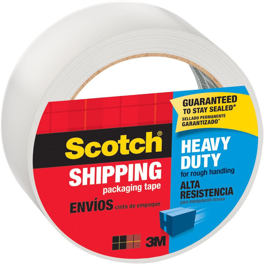 Scotch Heavy-Duty Shipping/Packaging Tape - 54.60 yd Length x 1.88" Width - 3.1 mil Thickness - 3" Core - Synthetic Rubber Resin - 3.10 mil - Rubber Resin Backing - Pistol Grip Dispenser - Split Resis. Picture 7