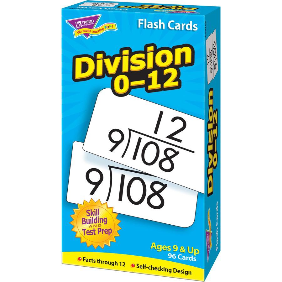 Trend Division 0-12 Flash Cards - Educational - 1 / Box. Picture 6