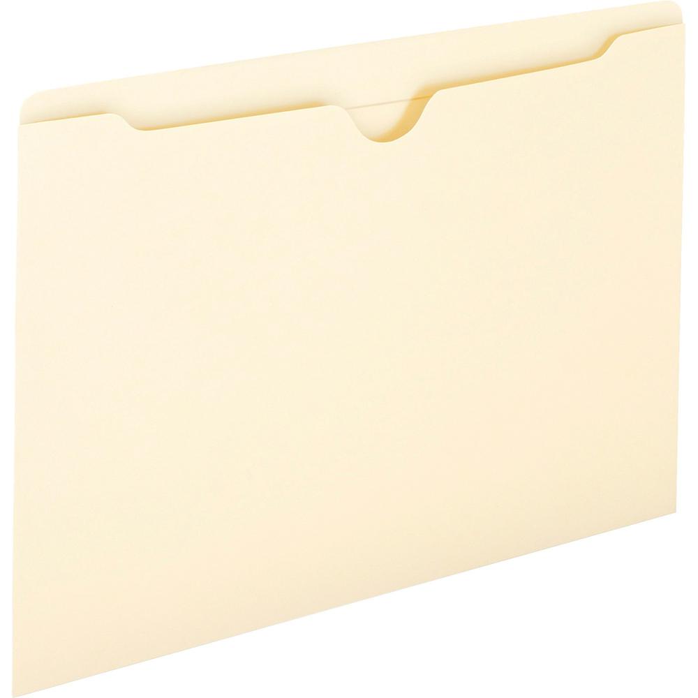 Smead Legal Recycled File Jacket - 8 1/2" x 14" - Manila - 10% Recycled - 100 / Box. Picture 5