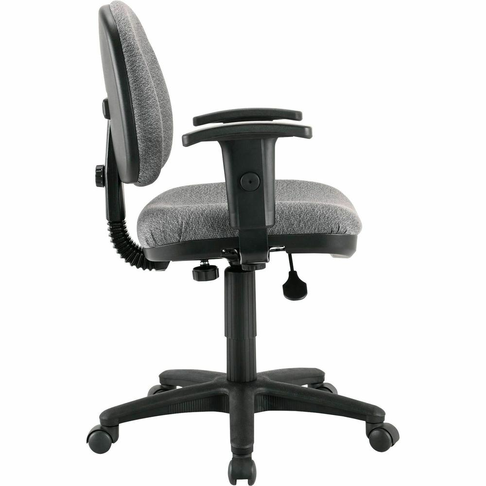 Lorell Millenia Series Pneumatic Adjustable Task Chair - Gray Seat - 1 Each. Picture 6