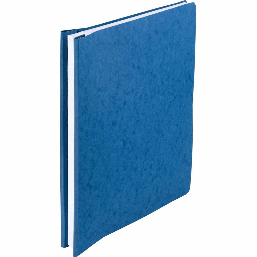 ACCO PRESSTEX Unburst Sheet Covers - 6" Binder Capacity - Fanfold - 11" x 14 7/8" Sheet Size - Light Blue - Recycled - Retractable Filing Hooks, Hanging System, Moisture Resistant, Water Resistant - 1. Picture 3