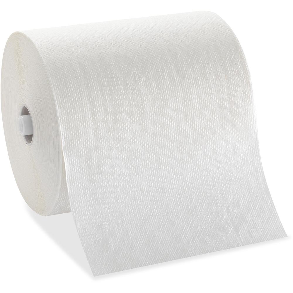 Cormatic Paper Towel Rolls - 1 Ply - 900 Sheets/Roll - White - Absorbent, Durable, Soft - For Office Building, Healthcare, Food Service - 6 / Carton. Picture 9