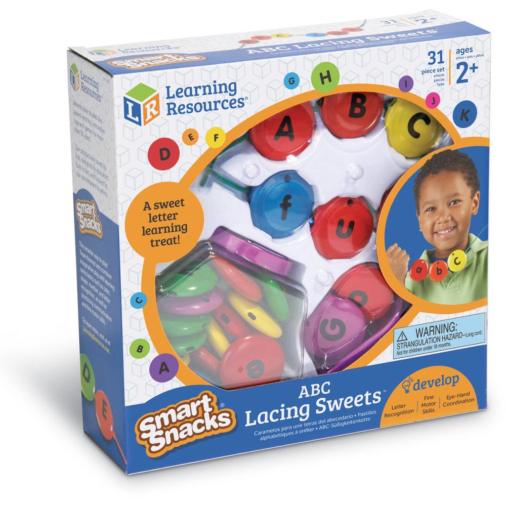 Smart Snacks ABC Lacing Sweets - Theme/Subject: Learning - Skill Learning: Eye-hand Coordination, Spelling, Fine Motor, Letter Recognition, Word Building, Creativity, Imagination, Sequencing, Alphabet. Picture 12