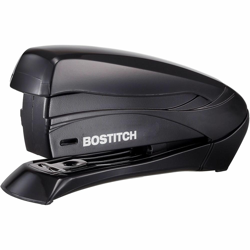 Bostitch Inspire 15 Spring-Powered Compact Stapler - 15 Sheets Capacity - 105 Staple Capacity - Half Strip - 1/4" , 26/6mm Staple Size - 1 Each - Assorted. Picture 5