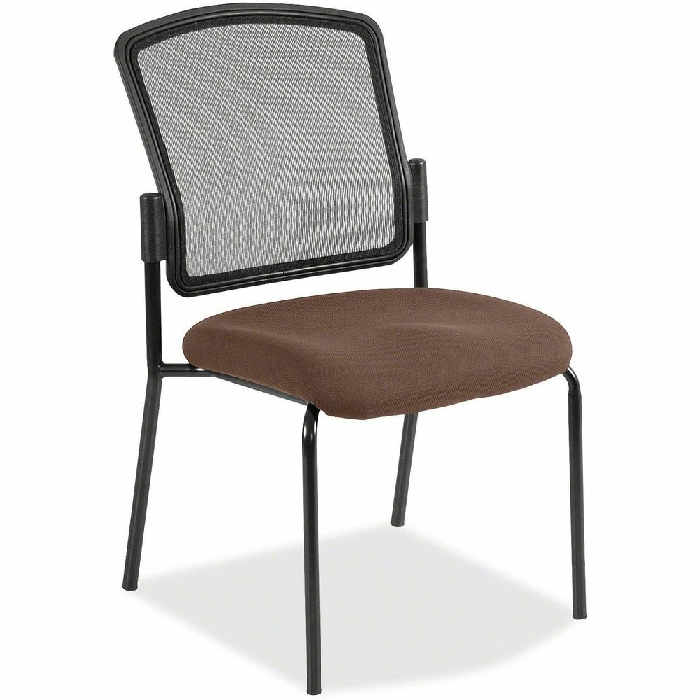 Eurotech Dakota 2 7014 Guest Chair - Plum Fabric Seat - Steel Frame - Four-legged Base - 1 Each. Picture 2