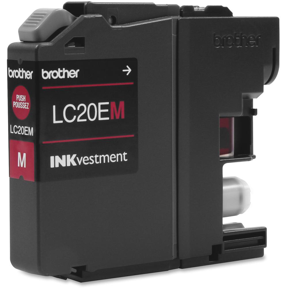 Brother Genuine LC20EM INKvestment Super High Yield Magenta Ink Cartridge - Inkjet - Super High Yield - 1200 Pages - Magenta - 1 Each. Picture 5