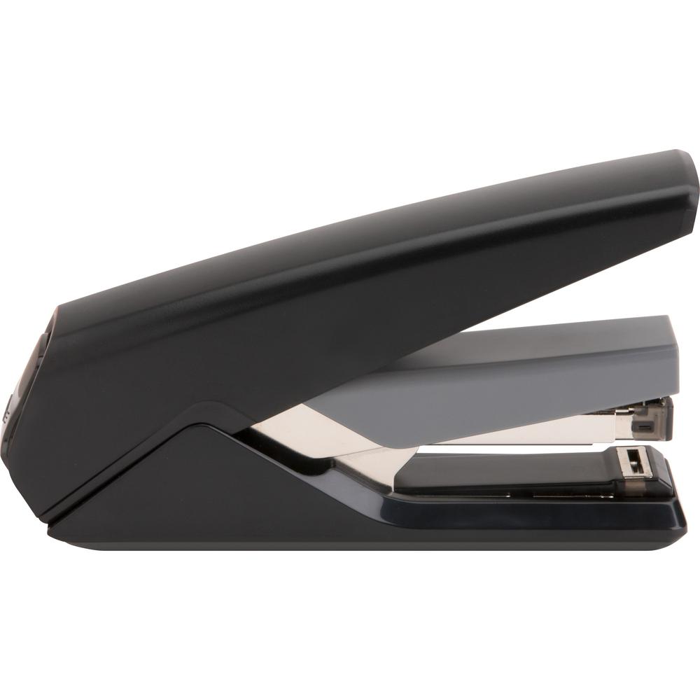 Business Source Full Strip Flat-Clinch Stapler - 30 of 20lb Paper Sheets Capacity - 210 Staple Capacity - Full Strip - 1/4" Staple Size - 1 Each - Black. Picture 11