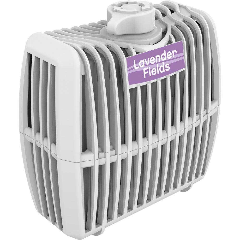 Genuine Joe Air Refreshener Refill Cartridge - Lavender Field - 12 / Carton - Long Lasting, Odor Neutralizer. Picture 7