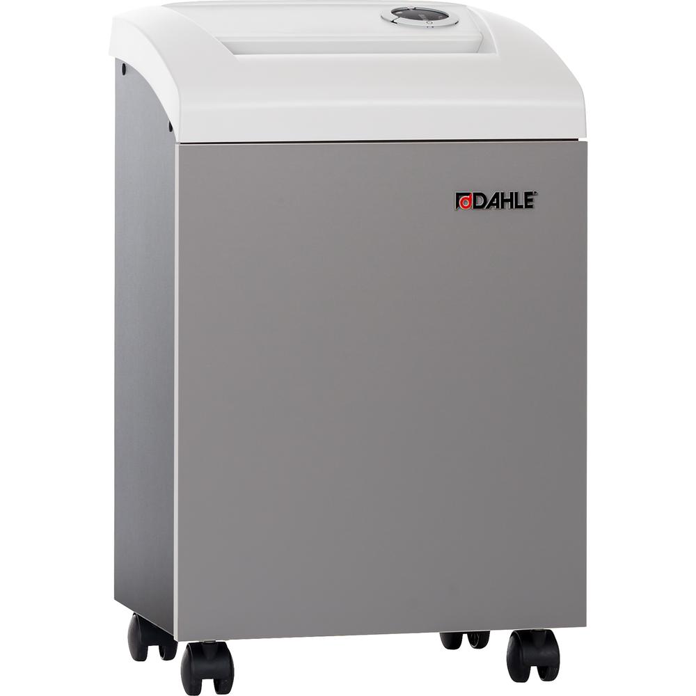 Dahle CleanTEC 51214 Small Office Shredder - Cross Cut - 12 Per Pass - for shredding Staples, Paper Clip, Credit Card, CD - 0.125" x 1.563" Shred Size - P-4 - 22 ft/min - 9.50" Throat - 10 Minute Run . Picture 5
