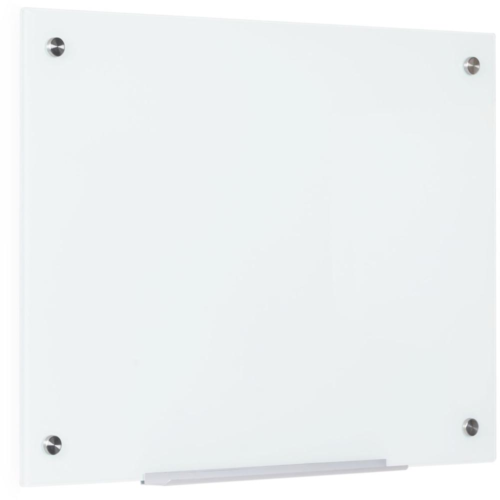 Bi-silque Dry-Erase Glass Board - 24" (2 ft) Width x 36" (3 ft) Height - White Tempered Glass Surface - Rectangle - Horizontal/Vertical - 1 Each. Picture 6