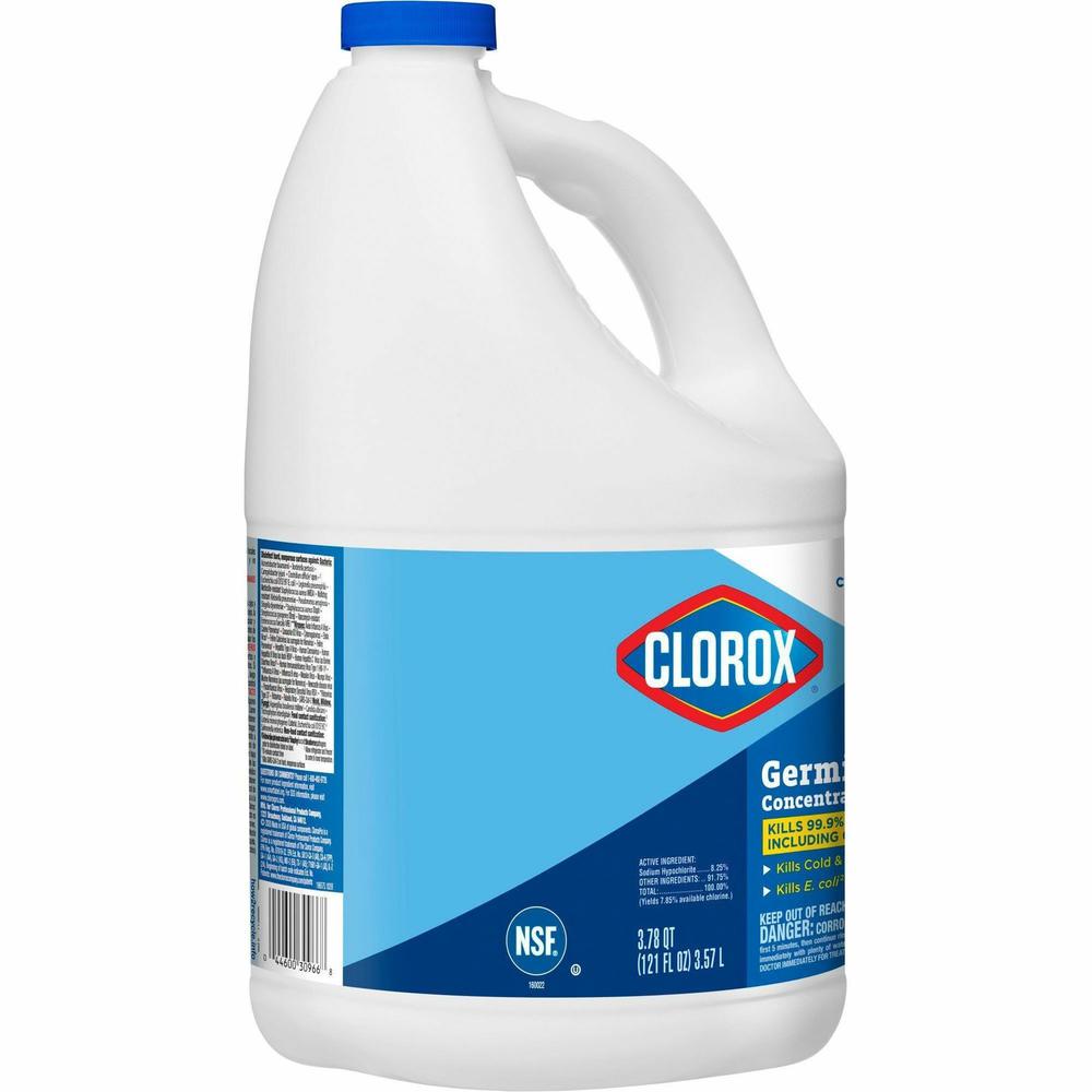 Clorox Germicidal Bleach - Concentrate Liquid - 120.7 fl oz (3.8 quart) - 1 Each. Picture 8