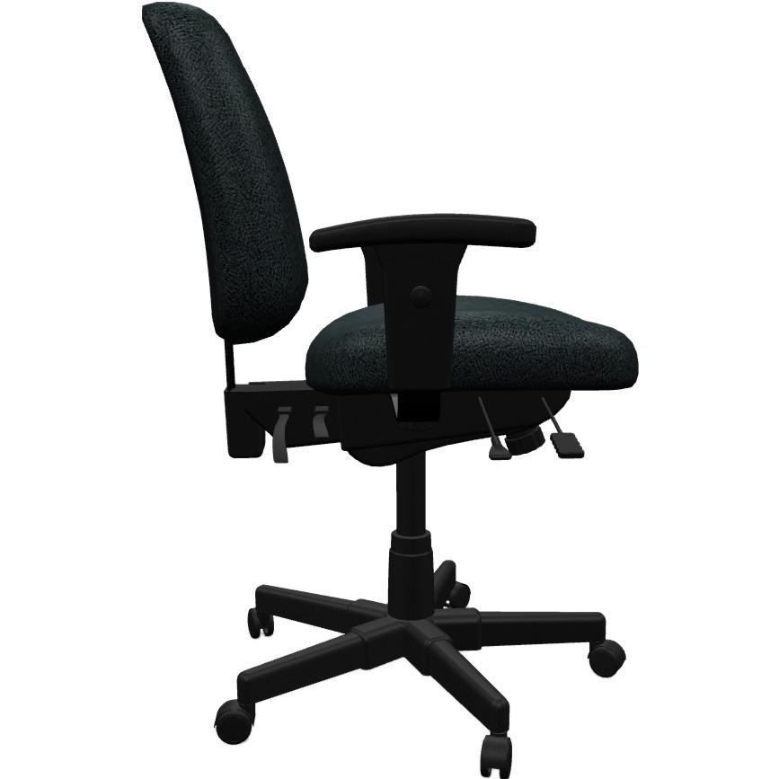 Eurotech 4x4 Task Chair - 5-star Base - Beige - Armrest - 1 Each. Picture 8