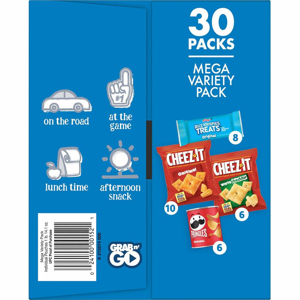 Kellogg's Snacks Mega Variety Pack - Assorted - 1.88 lb - 30 / Box. Picture 8