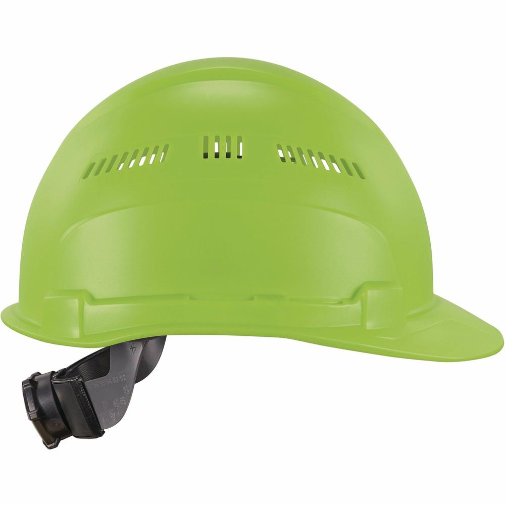 Ergodyne 8966 Lightweight Cap-Style Hard Hat - Recommended for: Head, Construction, Oil & Gas, Forestry, Mining, Utility, Industrial - Sun, Rain Protection - Strap Closure - High-density Polyethylene . Picture 7