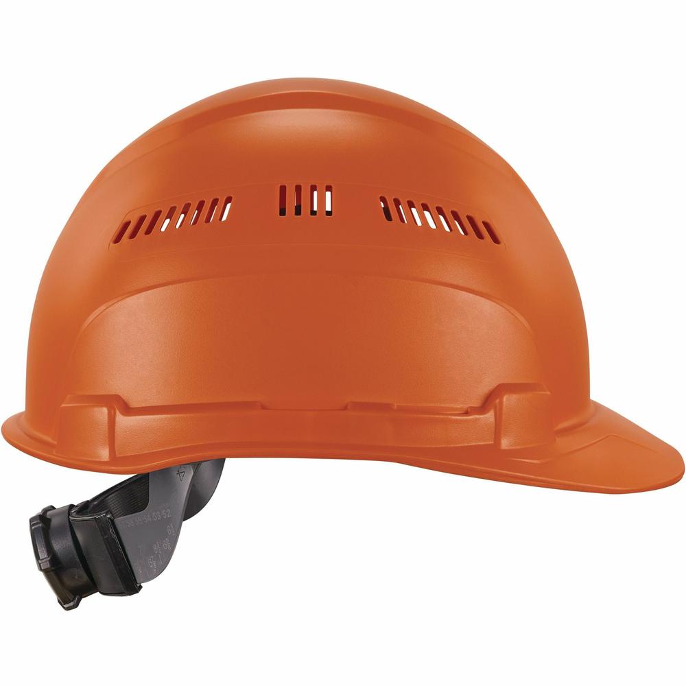 Ergodyne 8966 Lightweight Cap-Style Hard Hat - Recommended for: Head, Construction, Oil & Gas, Forestry, Mining, Utility, Industrial - Sun, Rain Protection - Strap Closure - High-density Polyethylene . Picture 9