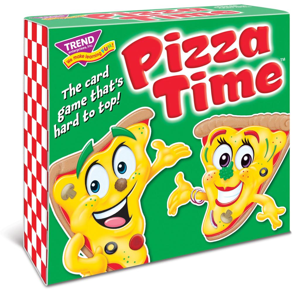 Trend Pizza Time Three Corner Card Game - Mystery - 2 to 4 Players - 1 Each. Picture 3